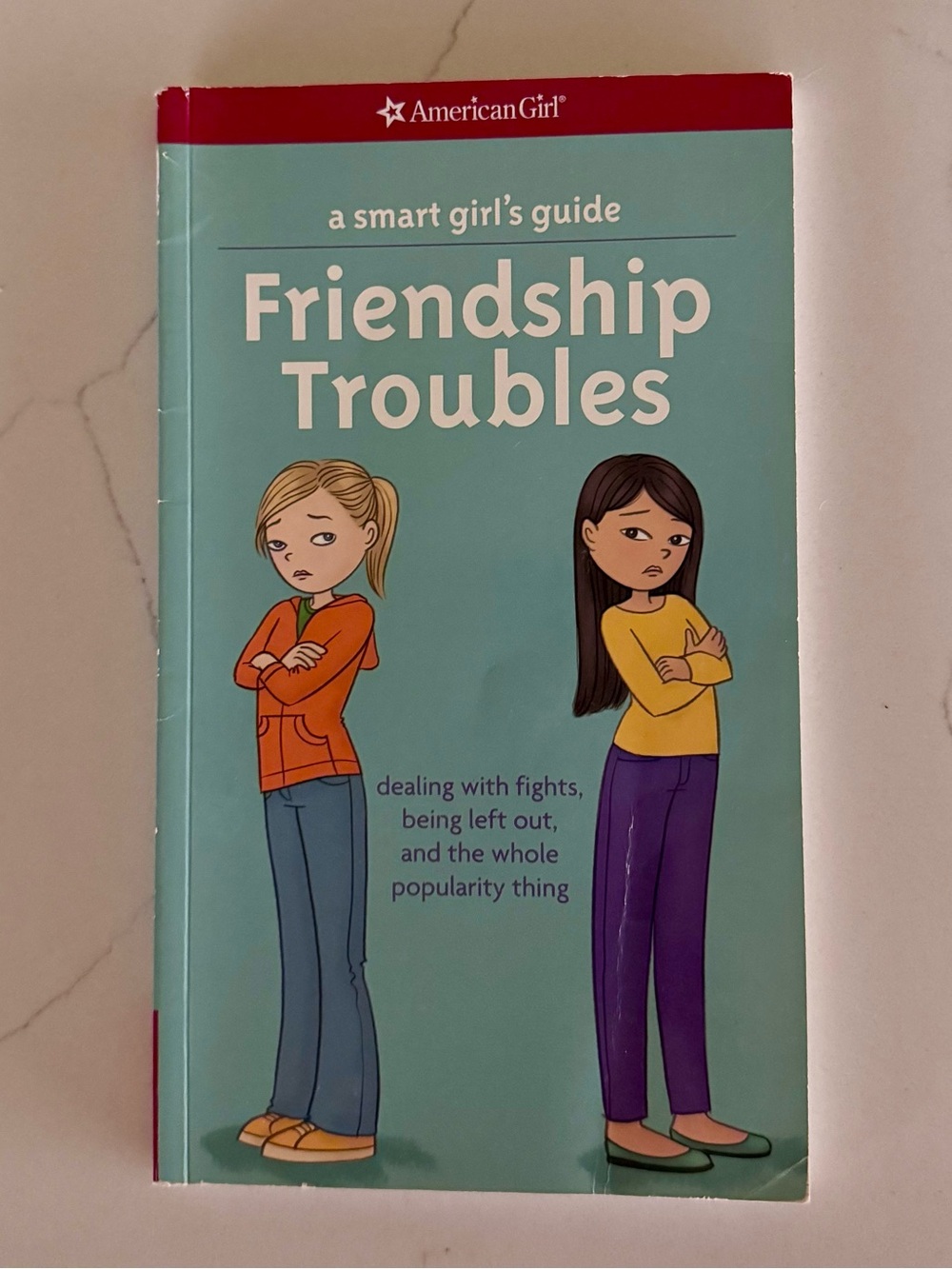 American Girl Friendship Troubles Guide - Teal, Red, Orange, Yellow, Purple